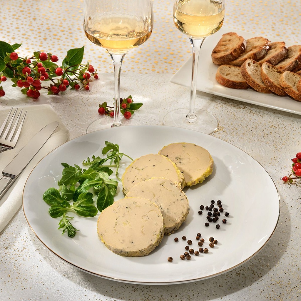 Foie Gras Entier du Sud-Ouest aux 2 Poivres