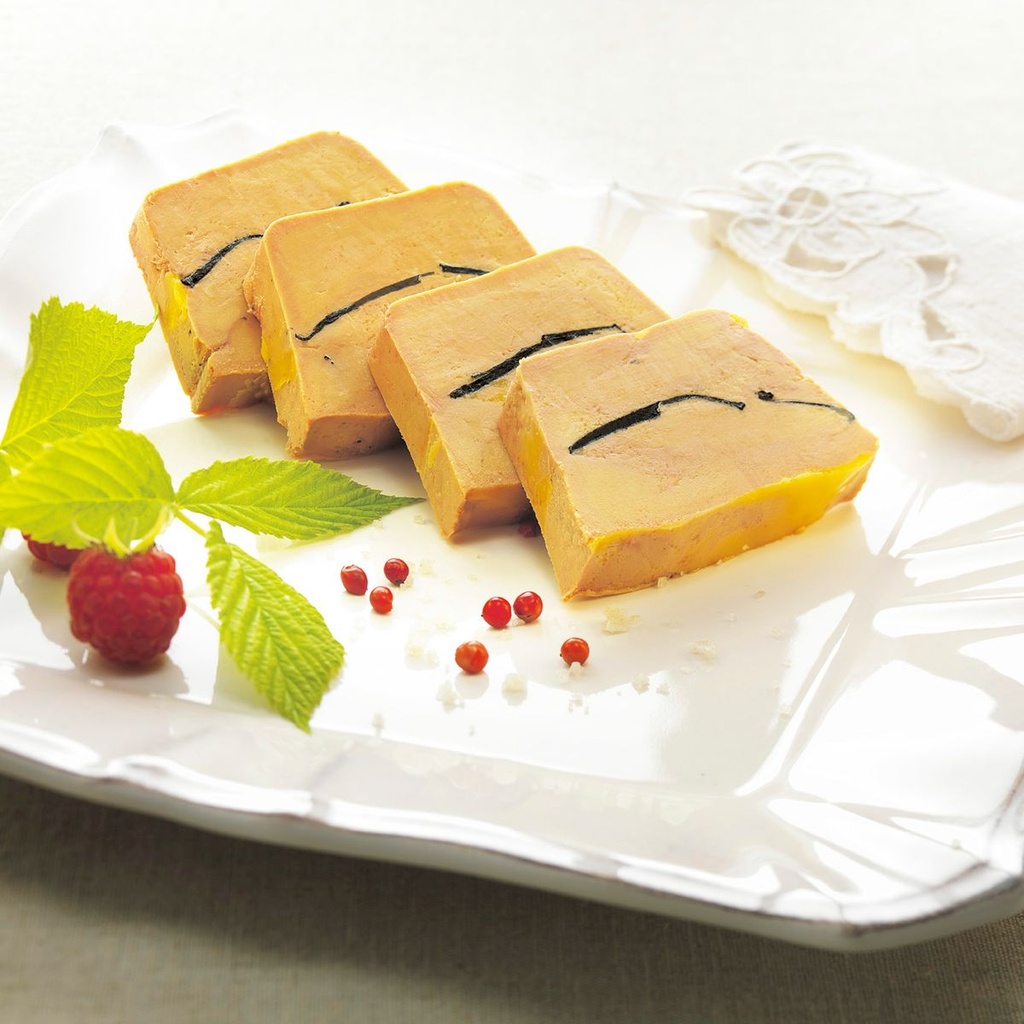 Foie Gras de Canard Entier du Périgord Truffé Mi-Cuit (5% de Truffes Noires) 200 g