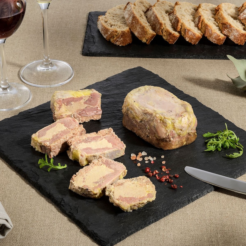 Caille Farcie au Foie de Canard - 25% Foie Gras de Canard 200g