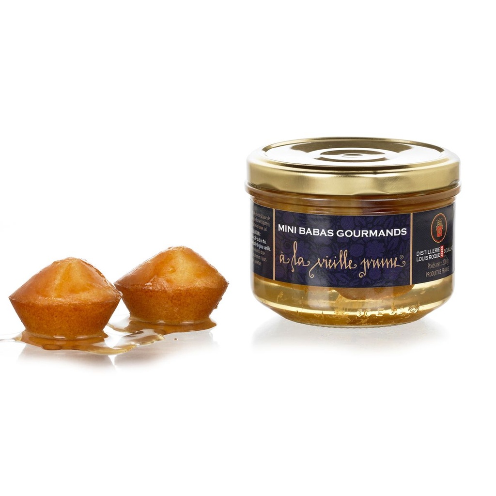Mini Babas Gourmands à la Vieille Prune 200g