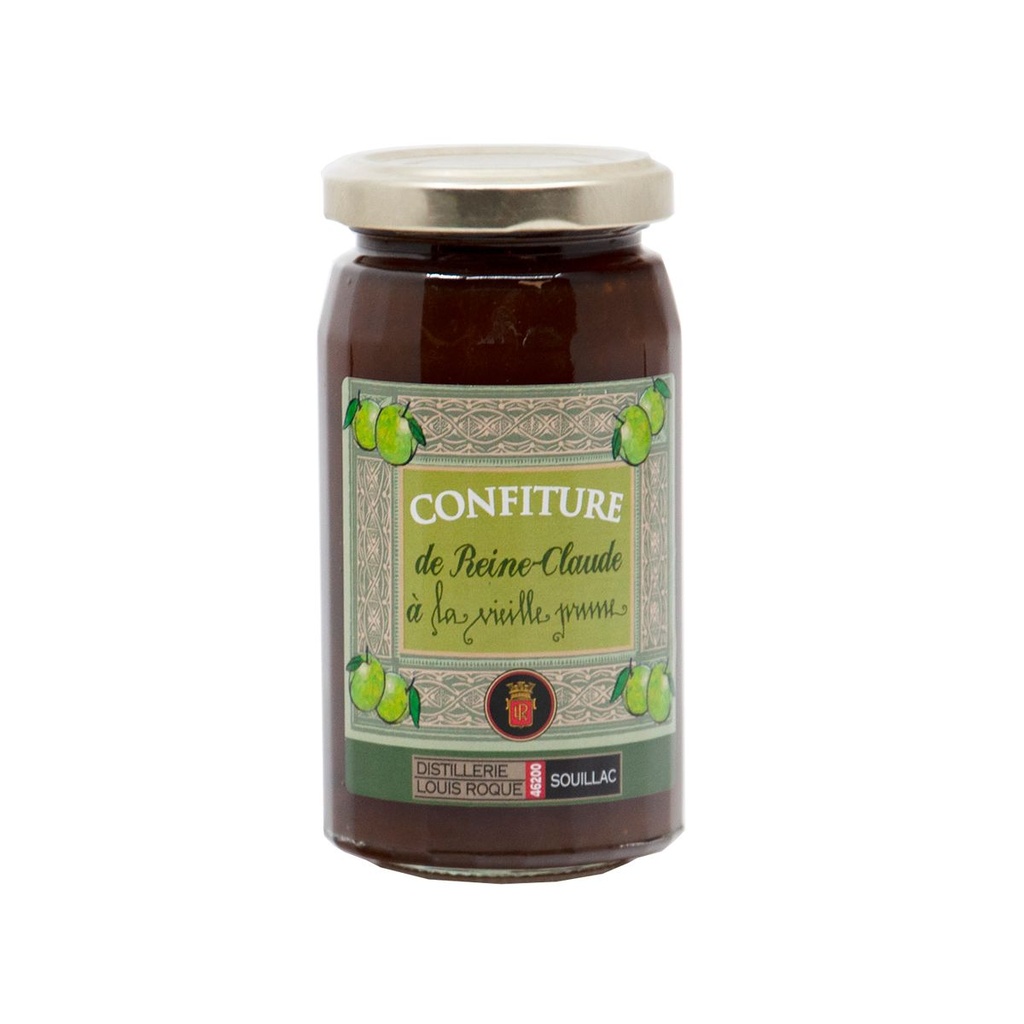 Confiture de Reine-Claude à la Vieille Prune 270g