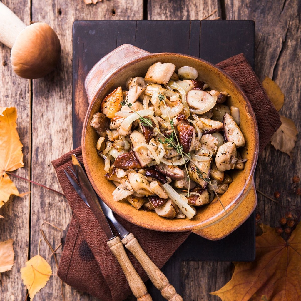 Têtes de Cèpes Cuisinées à l´Huile 280g