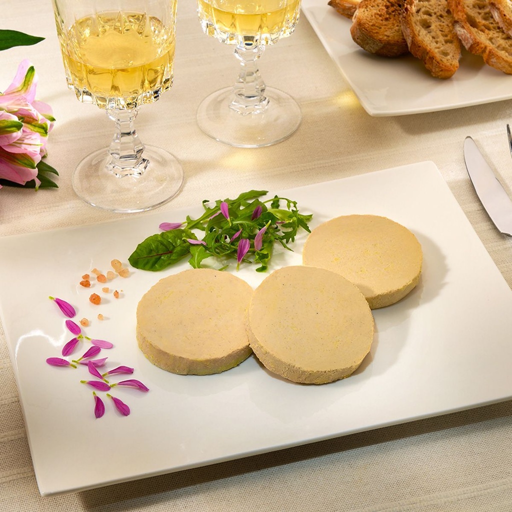 Bloc de Foie Gras de Canard du Sud-Ouest avec Morceaux Mi-Cuit 200 g