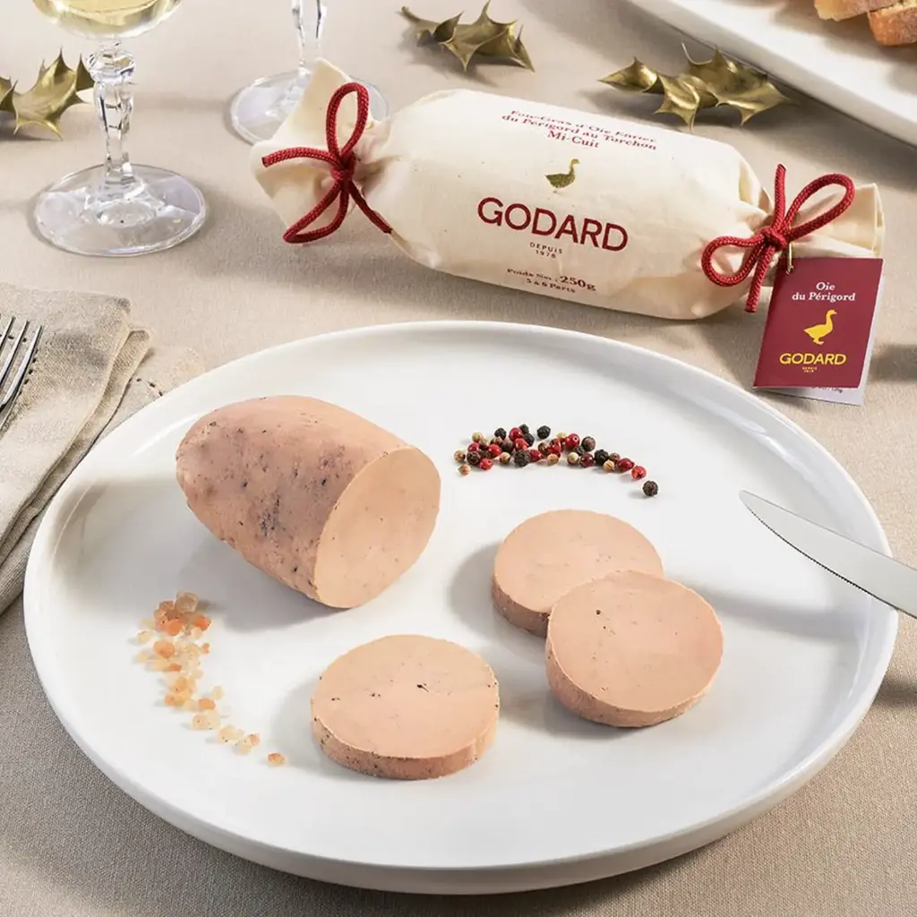 Foie Gras d´Oie Entier du Périgord au Torchon Mi-Cuit 250g
