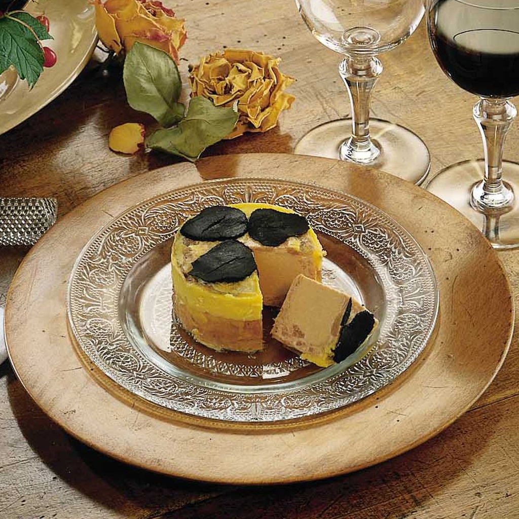 Pâté de Foie de Canard Truffé  - 50% Bloc de Foie Gras de Canard 130g