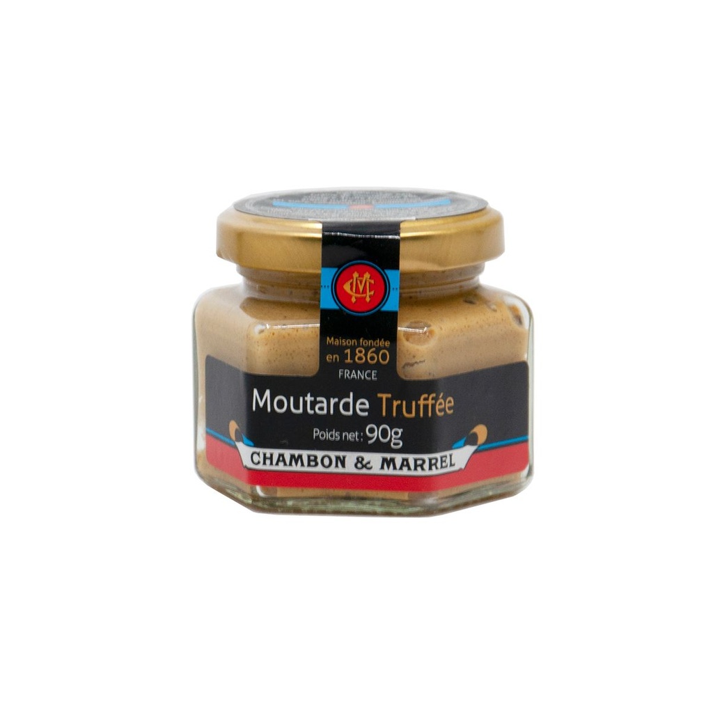 Moutarde Truffée Aromatisée à la Truffe Noire 90g