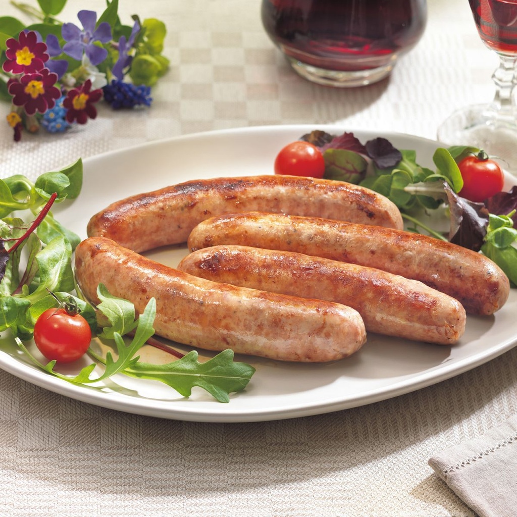 Saucissots Quercynois au Foie Mi-Cuits (4 saucissots de 125g)