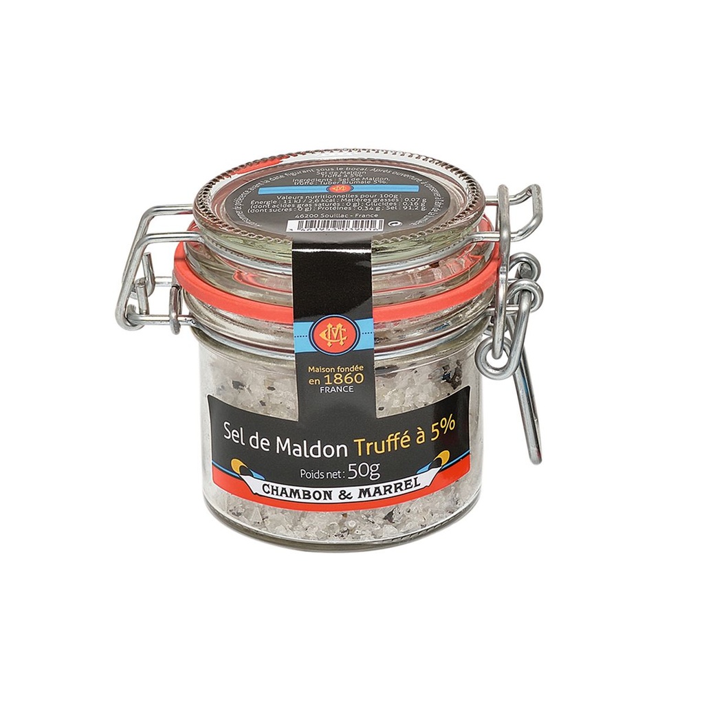 Sel de Maldon Truffé à la Truffe Noire