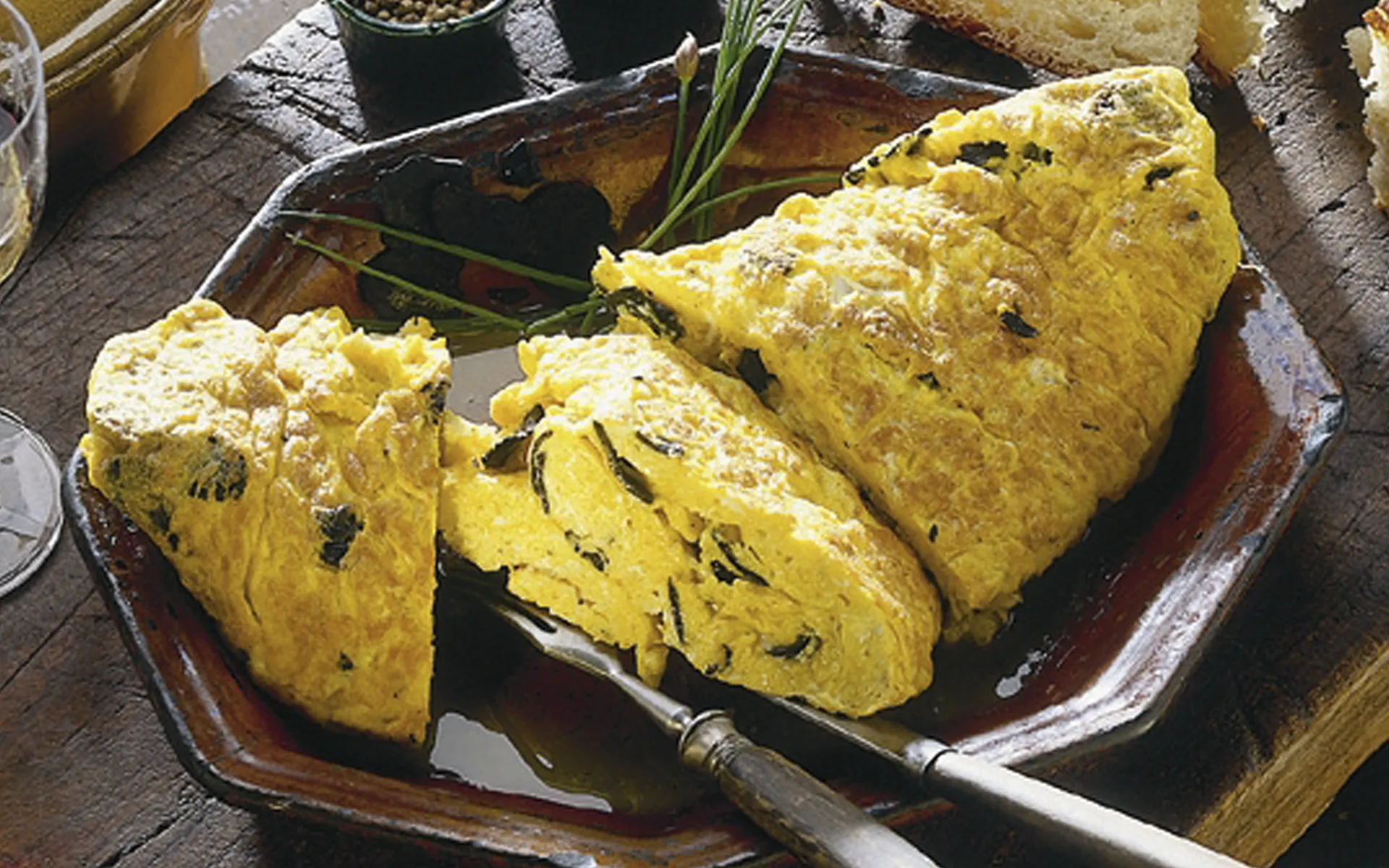 Recette de l´Omelette aux Truffes