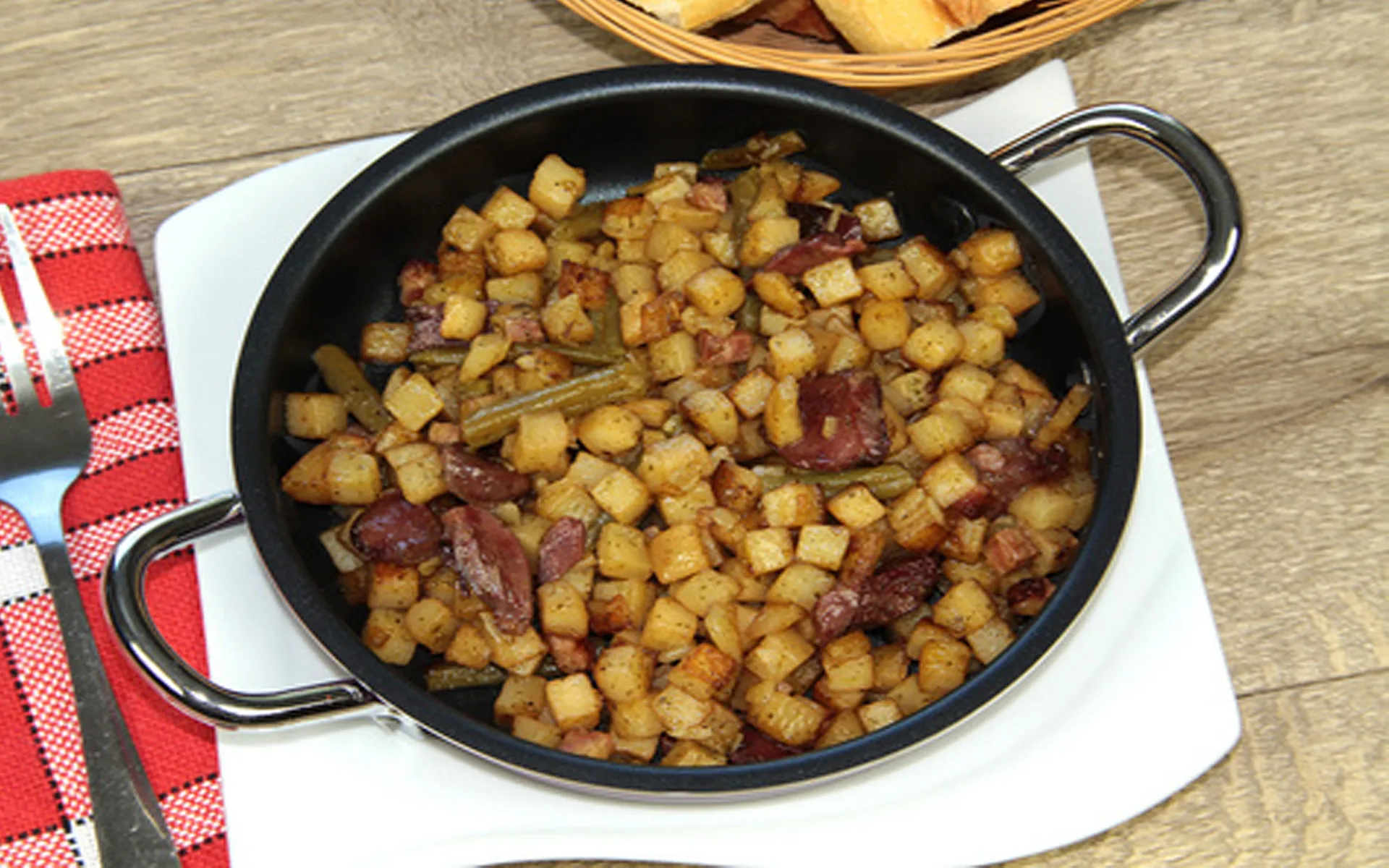 Recette de la Poêlée campagnarde aux gésiers