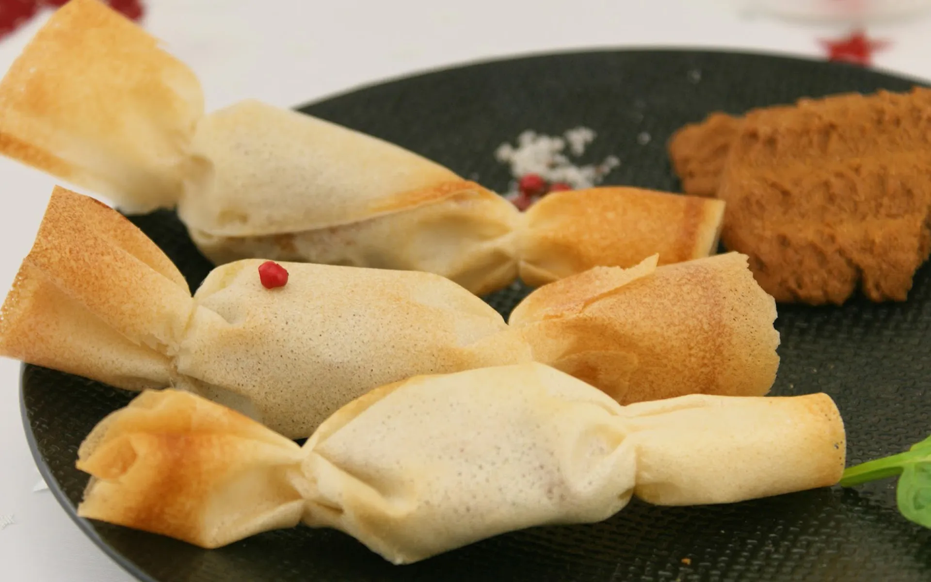 Recette des bonbons de foie gras et spéculoos